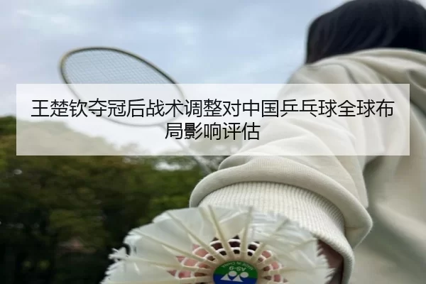 王楚钦夺冠后战术调整对中国乒乓球全球布局影响评估